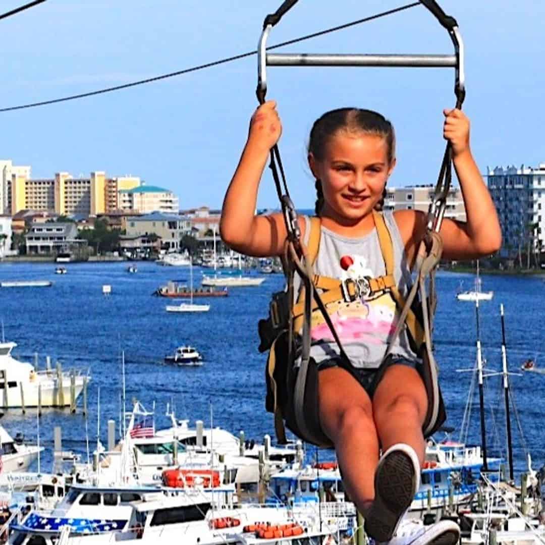 Ziplining